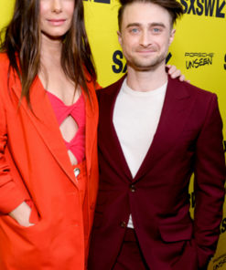 The lost city Daniel Radcliffe Maroon Blazer