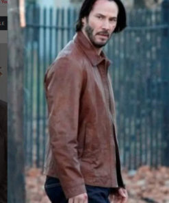 Keanu Reeves John Wick Leather Jacket