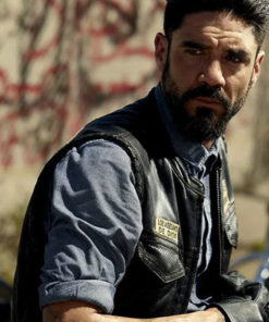 TV Series Mayans M.C Black Vest