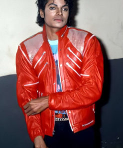 Red Beat it Jacket