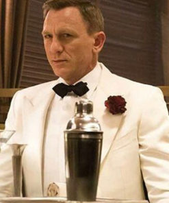 2 Piece James Bond Spectre White Tuxedo