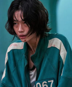 TV Series Squid Game Green Tracksuit Jacket