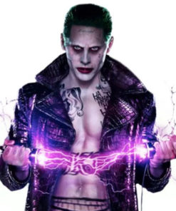 Suicide Squad Jared Leto Joker Crocodile Coat