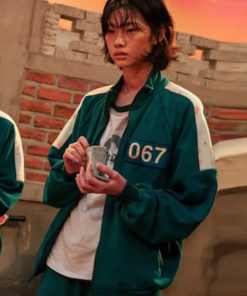 Squid Game Green Costume Tracksuit