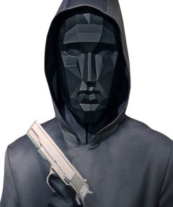 Front Man Squid Game Gray Trench Coat