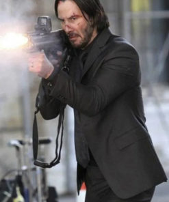 John Wick 3 Keanu Reeves Black Suit