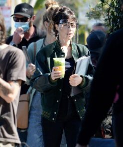 Lucy Am I OK Green Bomber Jacket