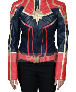 Captain Marvel Leather Jacket