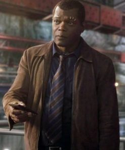 Captain Marvel Samuel L. Jackson Leather Jacket