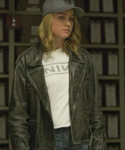 Captain Marvel Carol Danvers Black Jacket