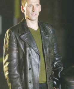 Christopher Eccleston Doctor Who 9th Doctor Leather Coat