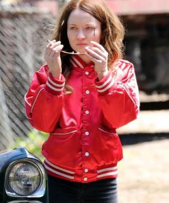 Emily Browning American Gods Bomber Jacket