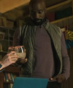 Mike Colter Evil Season 3 Green Vest