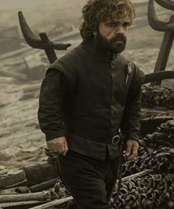 Game of Thrones Tyrion Lannister Black Leather Vest