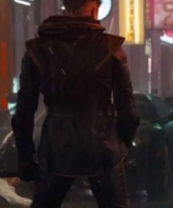 Avengers Endgame Movie Jeremy Renner Black Jacket