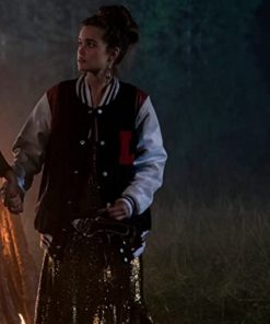 Sarah Catherine Hook First Kill Letterman Jacket