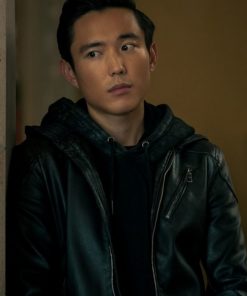 Ben Hargreeves The Umbrella Academy Justin H.Min Leather Jacket