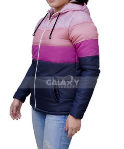 TV Series Kevin Can Fk Himself Allison McRoberts Multicolor Puffer Jacket