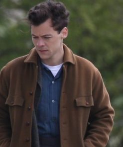 Harry Styles My Policeman Brown Jacket