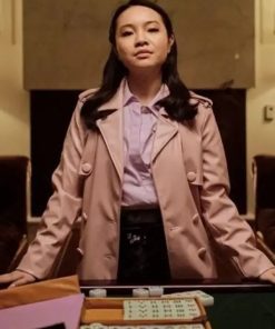 Fakes Jennifer Tong Pink Coat
