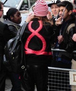 Love Heart Rihanna Varsity Jacket