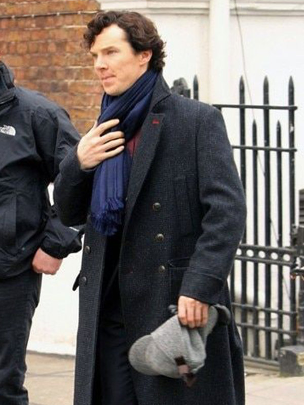 Sherlock Holmes Black Coat Sherlock Holmes Black Trench Coat