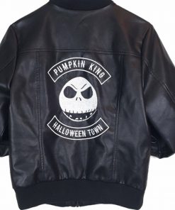 The Nightmare Before Christmas Tim Burton Leather Jacket