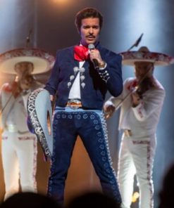 El Último Rey Pablo Montero Blue Jacket