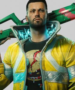 Video Game Cyberpunk 2077 Edgerunners Yellow For Women