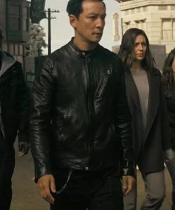 Jay Westworld S04 Black Leather Jacket
