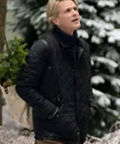 Myles A Castle for Christmas Black Quilted Jacket