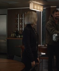 Scarlett Johansson Avengers Endgame Leather Jacket