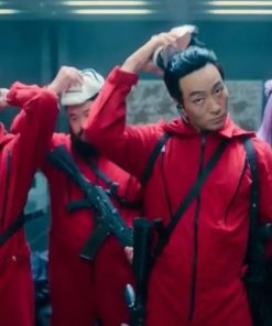 Money Heist Korea – Joint Economic Area Red Jumpsuit