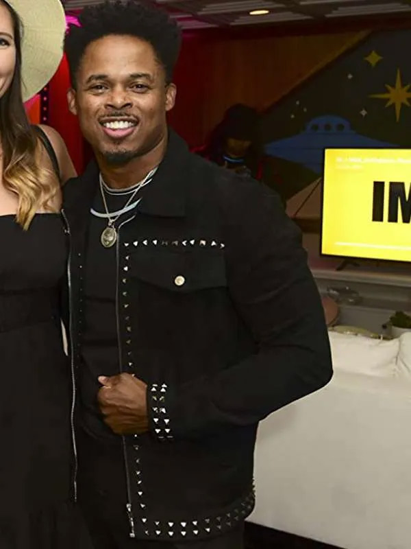Bodies Bodies Bodies Walter Emanuel Jones Black Jacket Walter Emanuel Jones Bodies Bodies Bodies Jacket