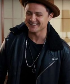 Arturo Castro Dating & New York Shearling Biker Jacket