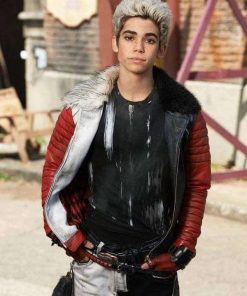 Descendants Carlos Leather Shearling Jacket