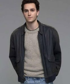 Stargirl S02 Rick Tyler Black Bomber Jacket