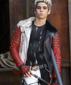 Movie Descendants Carlos Shearling Jacket