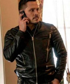 Nick Wechsler TV Season Chicago P.D Biker Leather Jacket