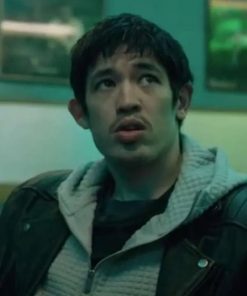 Roddy Ho Slow Horses Christopher Chung Black Leather Jacket