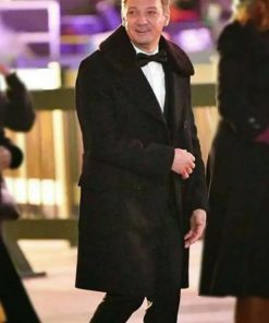 Hawkeye Clint Barton Wool Trench Coat
