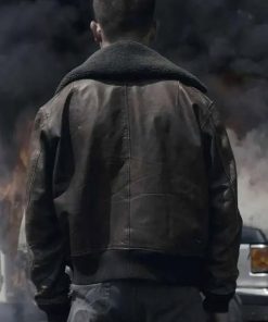 Exodus 2021 Connor Brown Shearling Leather Jacket