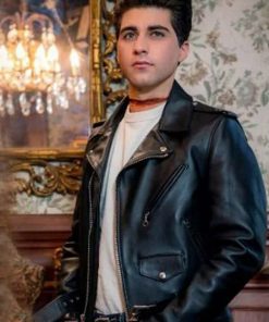 Hudson Thames Ghosts Leather Black Jacket