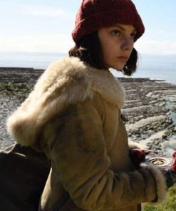 Lyra Belacqua His Dark Materials Shearling Coat