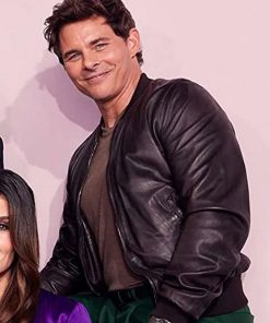 Prince Edward Disenchanted Leather Bomber Jacket