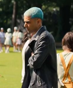 Russ Lee Do Revenge Black Leather Jacket