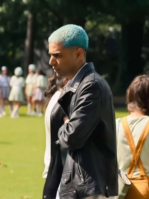 Do Revenge Rish Shah Jacket Russ Lee Do Revenge Black Leather Jacket