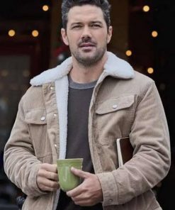 Ryan Paevey Coyote Creek Christmas Shearling Jacket
