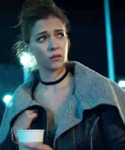 Who Killed Sara Elisa Black Leather Jacket