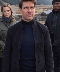 Tom Cruise Mission Impossible Fall Out Suede Jacket
